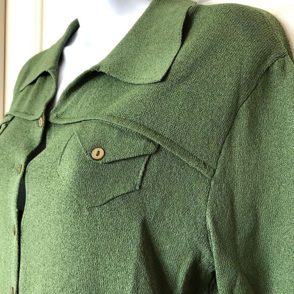 Ball Of Cotton Button Up Collared cardigan - Picture 5 of 9